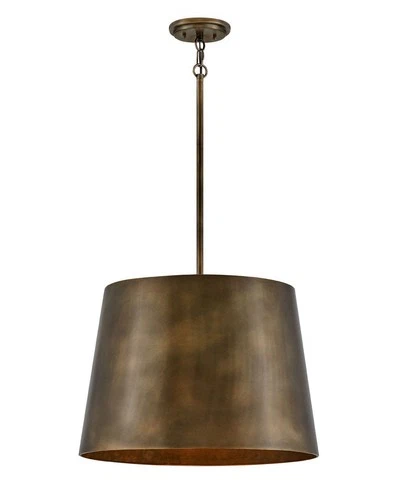 Burnished Bronze LED Pendant from the Alder Collection - Picture 1 of 2