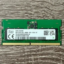 8GB SK Hynix 1Rx16 PC5-38400 DDR5 4800MHz SO-DIMM Laptop RAM - HMCG66MEBSA092N