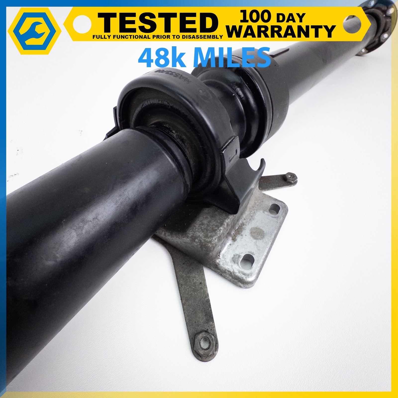 08-19 MASERATI GRANTURISMO REAR AXLE DRIVESHAFT DRIVE SHAFT PROPELLER OEM