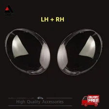 For VW Beetle 13-2019 Headlight Lens Cover Clear Lamp Shell Mask Left + Right