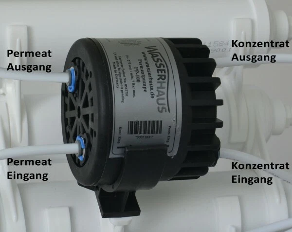 Permeatpumpe Wapura für Umkehrosmoseanlagen Wasserfilter - Bild 4 von 4