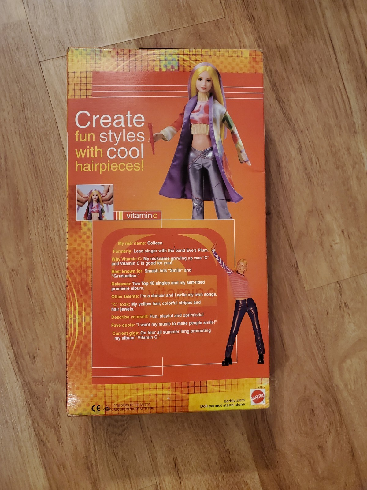 Vitamin C Barbie Doll Colleen Fitzpatrick Eve's Plumb Mattel 2000 N.I.B. eBay