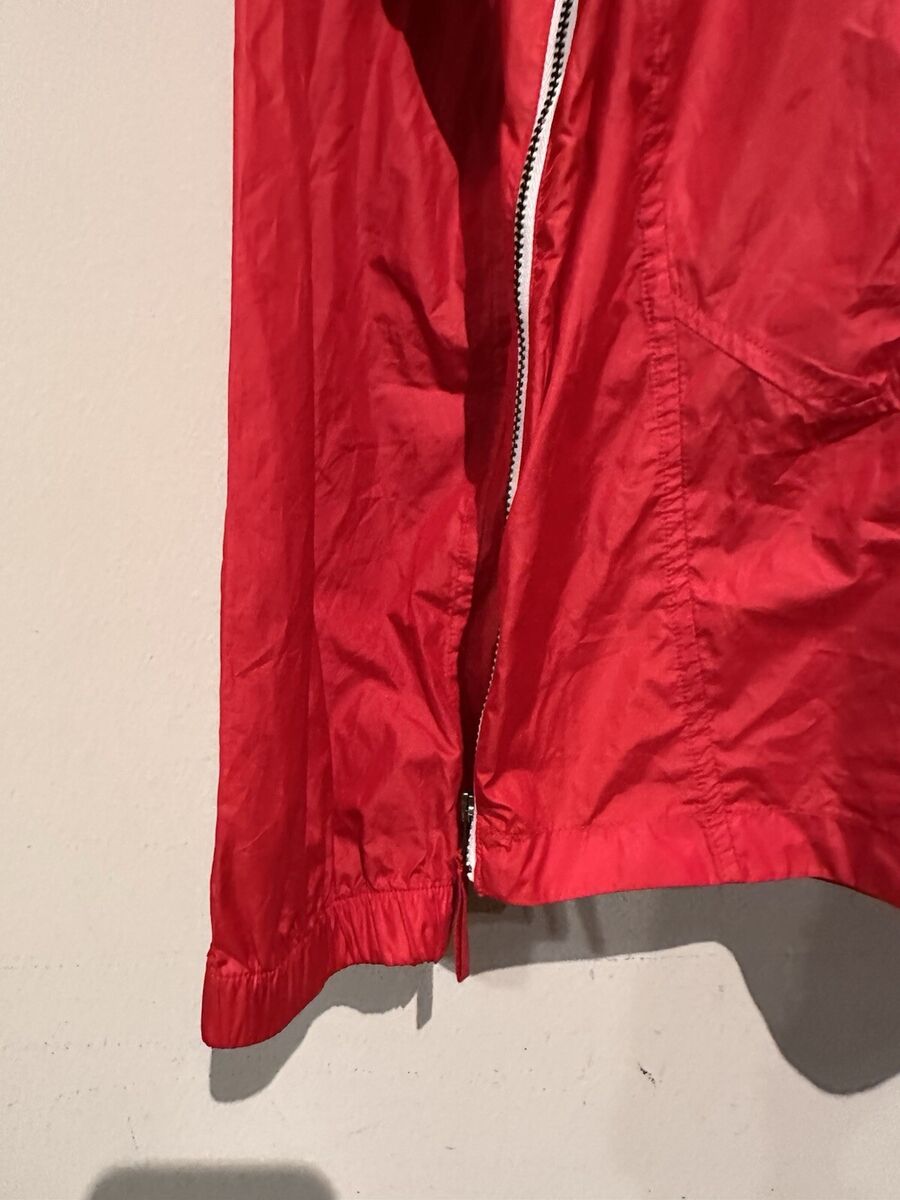 ADIDAS David Beckham Windbreaker Men L Jacket Red ADIDAS David Beckham Windbreaker Men L Jacket Red