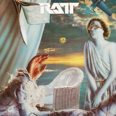 Ratt Reach For The Sky Banner Huge 4x4 Ft Fabric Poster Tapestry