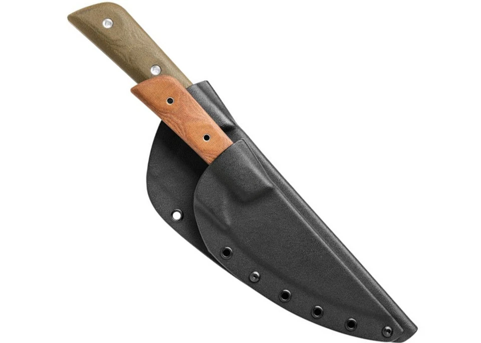 Juego de cuchillos de cocina combo especial TOPS Frog Market cuchillas de chef para carne de hoja fija Foto 4 de 4