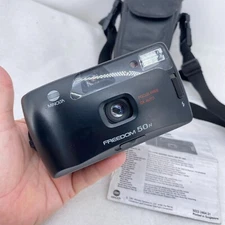 Vintage 35mm Minolta Freedom 50n Point and Shoot Film Camera NOT TESTED