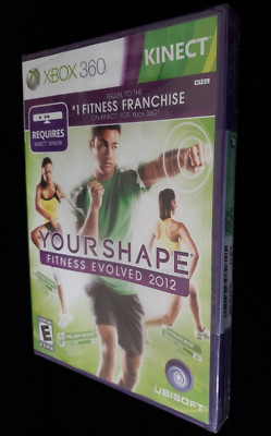 Your Shape: Fitness Evolved 2012 (Microsoft Xbox 360) Requires Kinect NEW SEALED