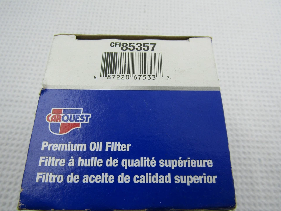 Carquest Premium Replacement Oil Filter Fits 1996-2002 Kia Sportage Number 85357 - Image 3 of 3