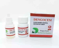 Dengen Dengocem Permanent White Teeth Tooth Filling Kit Repairs Dental FREESHIPP