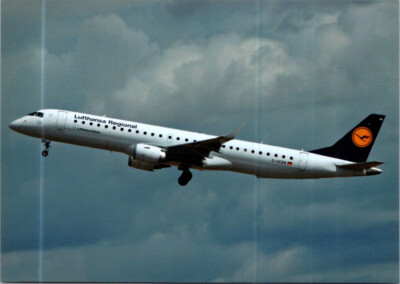 (448)  1-2-25 - Aircraft / Avion - Lufthansa Regional EMB 195LR