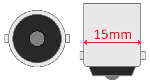 Box of 10 #7506LL Long Life Lamp Auto Bulb Automotive, 12V, 21W, BA15s, 21 Watt - Изображение 2 из 2