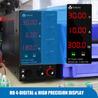 30V DC Netzgerät Labornetzgerät Labornetzteil Regelbares Schaltnetzte 10A/6A,DE