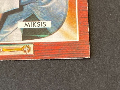 Eddie Miksis 1955 Bowman #181 - Free Shipping - Picture 4 of 10