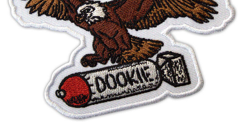 GREEN DAY Bügelbild Patch: AMERICAN IDIOT WINGS: Logo Official Merch Fan Gift £pb - Bild 3 von 12