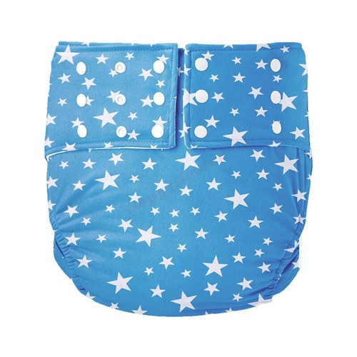 1Pack Reusable Adult Cloth Diapers Adjustable Absorbent Incontinence Leakproof - Picture 3 of 23