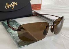 Maui Jim Sunglasses BREAKWALL Rootbeer POLARIZED HCL Bronze Sunglasses H422-26