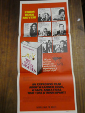 ORIGINAL THE SEVEN MINUTES DAYBILL MOVIE POSTER RUSS MEYER IRVING WALLACE