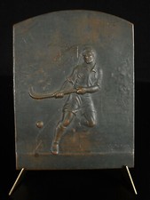 Sport Field Hockey Competition Medal Fraisse 91mm c1930