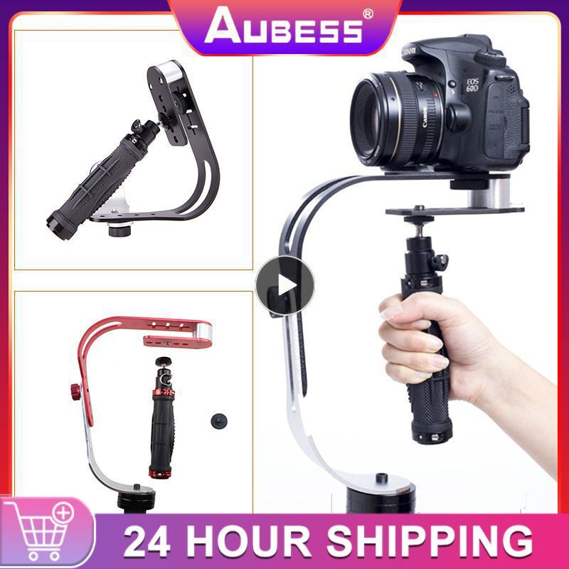 Handheld Stabilizer Durable Adjustable Rotating Lightweight Camera Accessories S