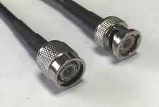 RFC240 TNC Male to BNC Male RF Pigtail 50 ohm Coaxial Cable Ship USA LOT