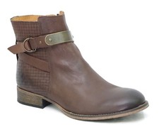 KICKERS Ankle Boots Boots PUNKING Brown Leather Women 577300 - 50 9 Size 36