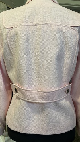 Sag Harbor Petite Pastel Pink Blazer Suit Jacket | Size 8P - Picture 6 of 14