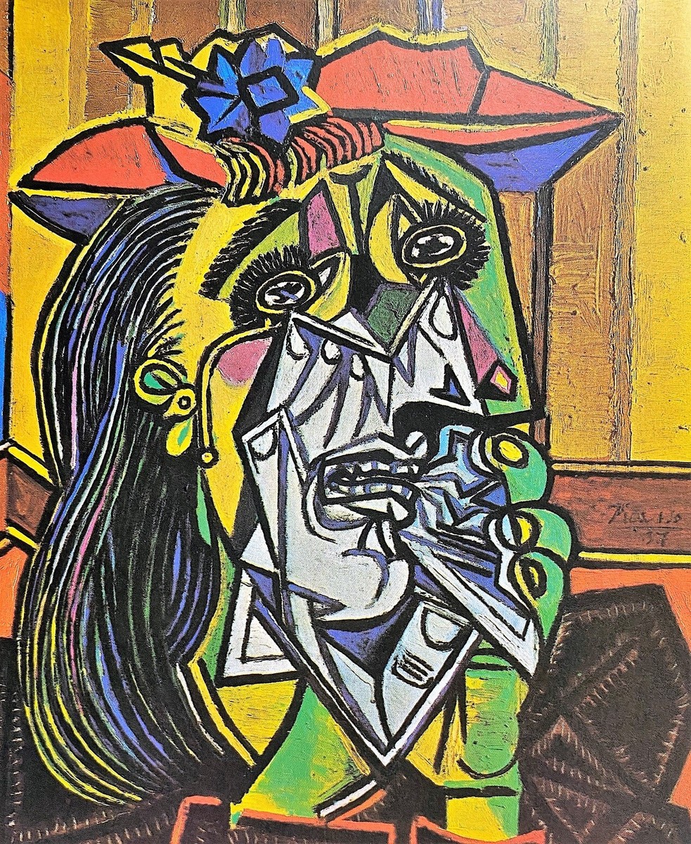 Pablo Picasso - Weeping Woman Custom Gallery Framed Print | eBay