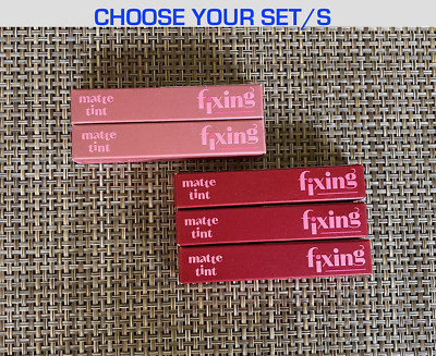 (2 or 3pk.) ETUDE FIXING MATTE LIP TINT (0.14 oz./4 g. EACH): CHOOSE YOUR SET/S