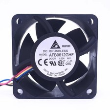 DELTA AFB0612GHF 12V 1.62A 6CM 4-Wire Cooling Fan