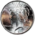 Brilliant GEM Uncirculated $1 1924 Peace US Silver Dollar 90% BU SUPER LUSTER!