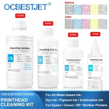 Cleaning Solution Printhead Cleaner For Epson/HP/Canon/Brother Printer