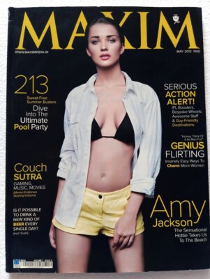 Maxim India Mai 2012 Amy Jackson Aly Michalka Dawn Olivieri Shreyas Jack White