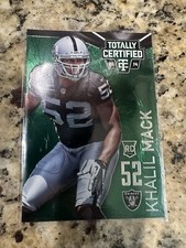 2014 Totally Certified Khalil Mack Rookie, Mirror Green 3/5