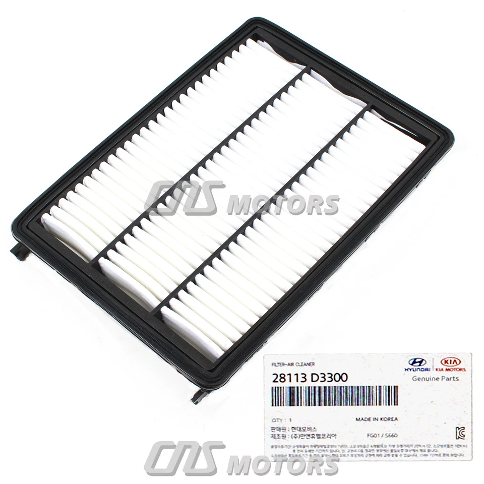 ⭐GENUINE⭐ Hyundai Tucson Kia Sportage 2016-2022 Air Filter 28113-D3300⭐⭐⭐⭐⭐ - Imagem 3 de 4