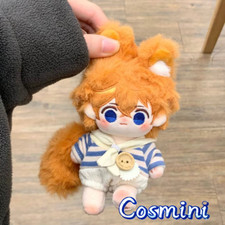 Anime Genshin Impact Tartaglia 10cm Plush Doll Dress up Toy Gift Plushie Game