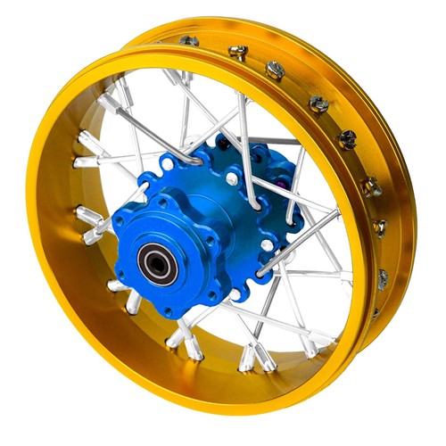 KEBEILEE CNC Aluminum Rear Wheel V2 For LOSI Promoto MX motorcycle 1:4 Gold - 第 12/20 張圖片