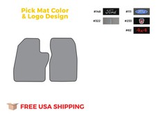 Fits 1988-1996 Ford F-150 Reg Cab Floor Mat 2pc Cutpile