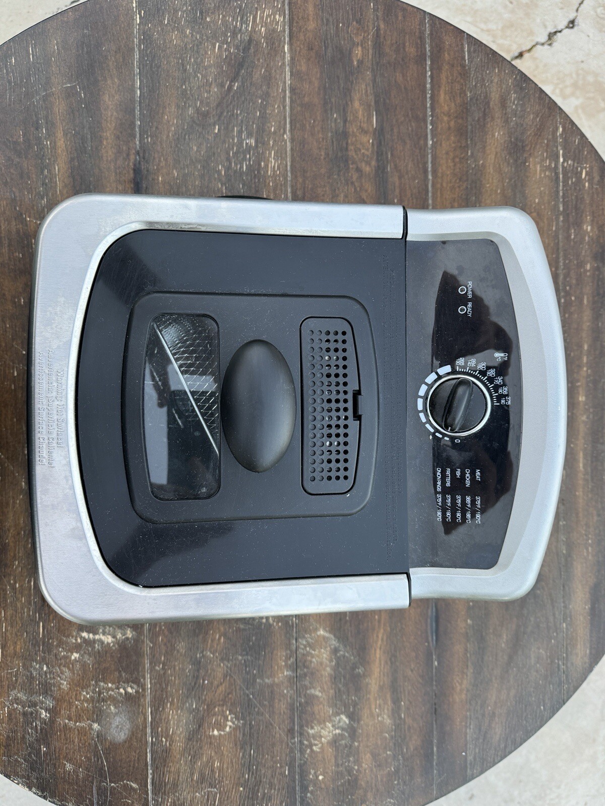 Farberware 4L Deep Fryer, Stainless Steel, Electric, W Baskets Unidad