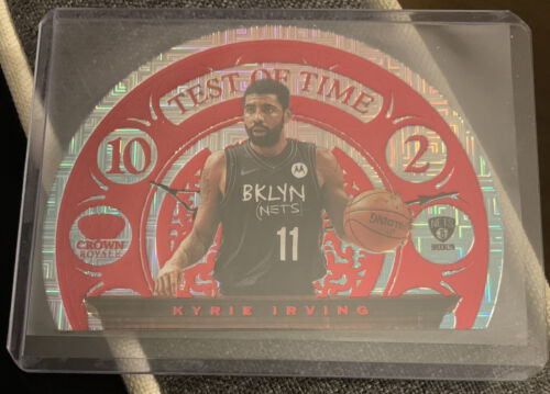 2020-21 Kyrie Irving ASIA GOLD Crown Royale Test of Time #18 Brooklyn Nets SSP - Picture 1 of 2