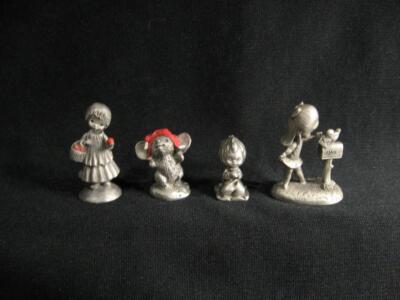 HALLMARK LITTLE GALLERY PEWTER FIGURINES - 4 - VINTAGE - USA! | eBay