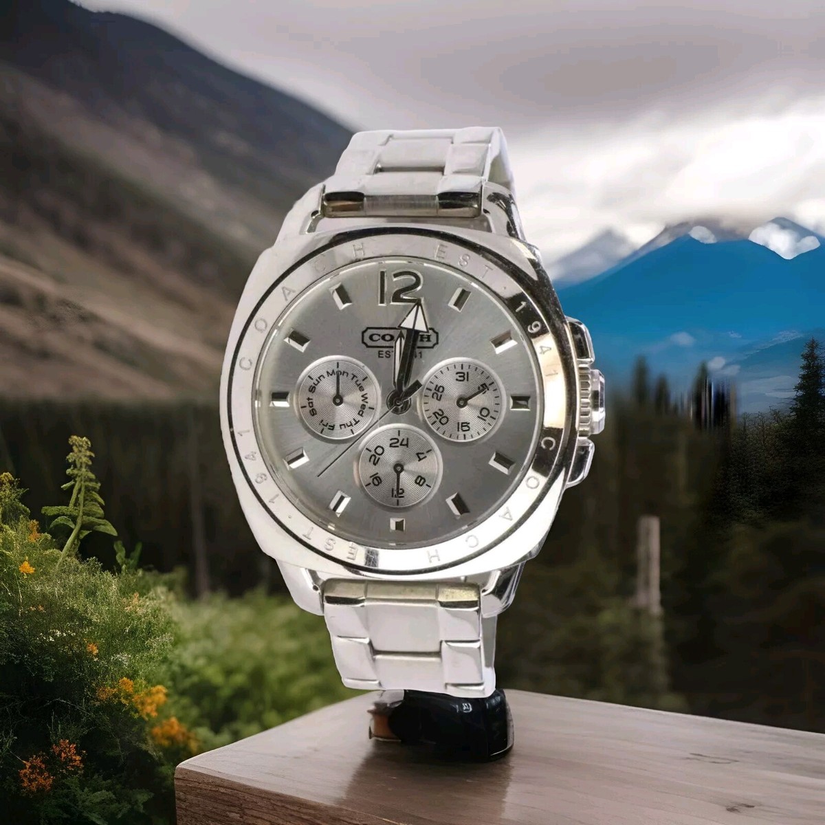 Coach Stainless Steel Watch | eBay