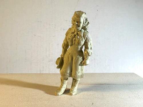 Marx vintage 1950's plastic Dale Evans Figure.