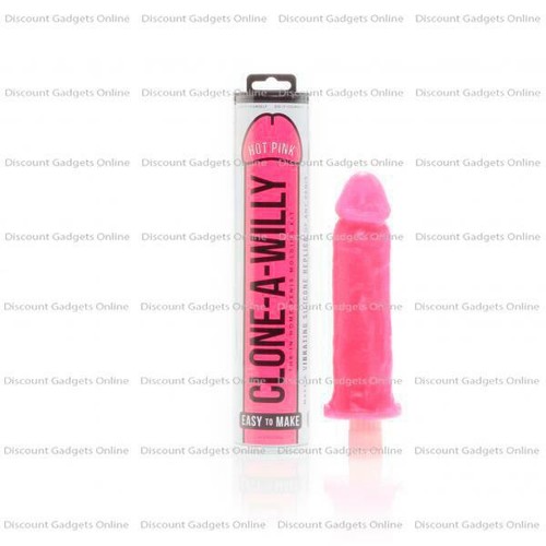 Clone A Willy Glow In The Dark Hot Pink Home-Made Sex Toy Mold Kit Dildo Sex Toy eBay image