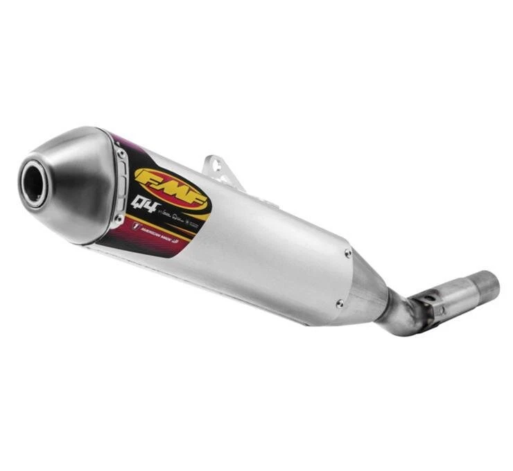 Escape completo FMF Q4 USFS con tubo de cabezal PowerBomb 1993-2026 Honda XR650L - 041597 Foto 2 de 3