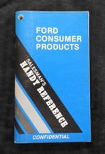 1983 FORD YT 16 LT 8 LT 11 LT 11H LAWN TRACTOR DEALERS SALES MANUAL MINTY