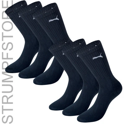 6 Paar PUMA Socken Sportsocken Freizeitsocken Tennissocken Outdoor 7312 - Bild 1 von 4