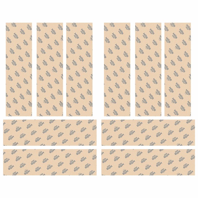 Mob Clear Skateboard Griptape Red Globe Barefoot Cruiser Tailpad Grip