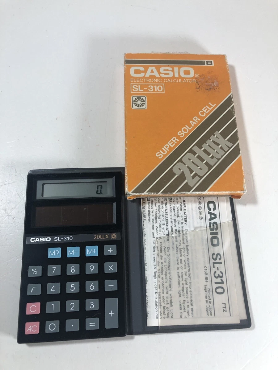 Casio sl online 310