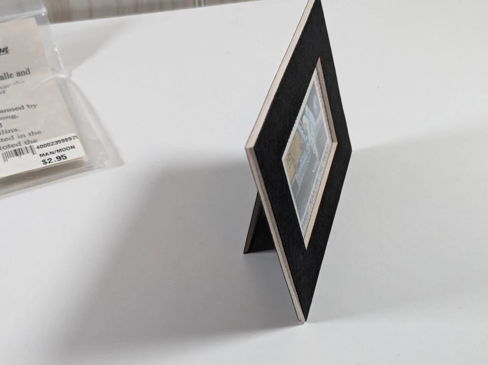 1969 - FIRST MAN ON THE MOON – Mint Stamp In Small Frame By Minimats - Image 4 of 4