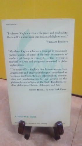 NEW WORLD OF PHILOSOPHY By Abraham Kaplan(Fc6-2-B) - 第 2/3 張圖片